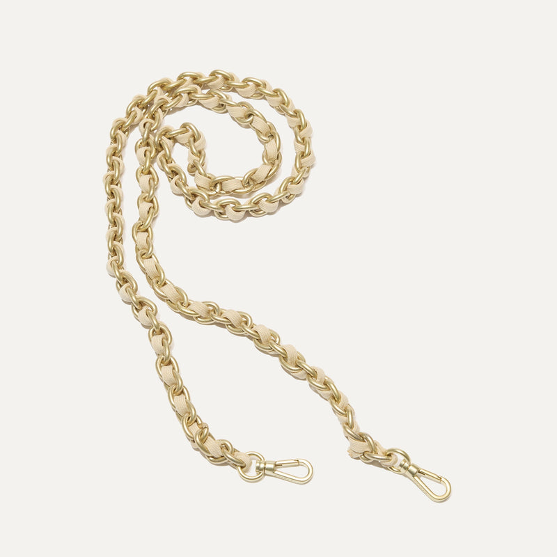 The Crossbody Strap - Powder Chain