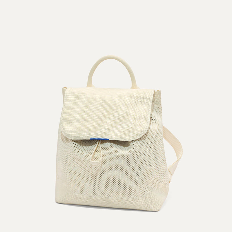 The Cinch Backpack - Coconut Crochet